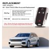 Funda De Repuesto Para Llavero Chevy Silverado Colorado Gmc Negro