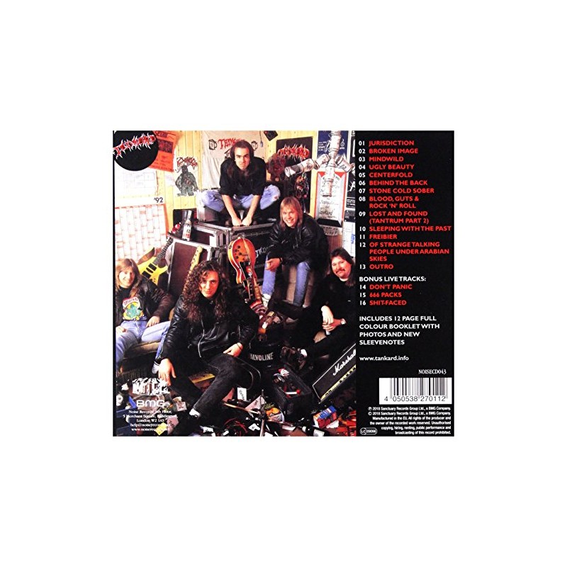 Stone Cold Sober by Tankard [['audioCD']]