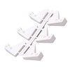 VELUX Blinds 137für ZOZ Haltekrallen White, 3 Pairs