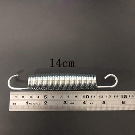 XIE Trampoline Spring (87, 100, 120, 140, 165 mm) Spring Replacement Spring, Trampoline Accessories, Trampoline Triangle Buckle (140)