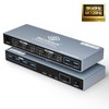 8K@60Hz 4K@120Hz HDMI KVM Switch | w/Extension Button Module |