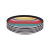 French Bull Melamine Assorted Plates-6 Piece Set -Melamine Dinnerware-Platter, Serving,
