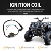 Zreneyfex 12 V Ignition Coil for 50cc 70cc 90cc 110cc