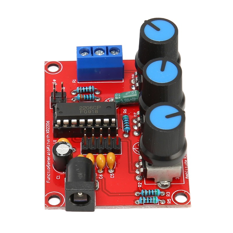 2Pcs Signal Generator Kit Sine Triangle Square Output 1Hz‑1MHz 9‑12V