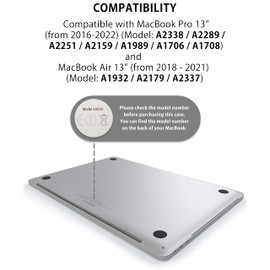 MyGadget Magnetic Privacy Film Compatible with MacBook Pro 13 Inch [2016-2022, M1, M2] MacBook Air 13 [2018-2021, M1] - Removable Anti Spy Privacy Screen Protector