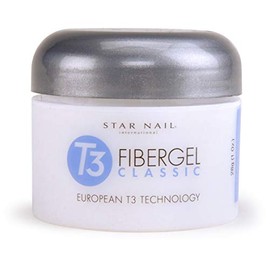 STAR NAIL T3 European Fibergel Whiter White 1 oz - Set of Two