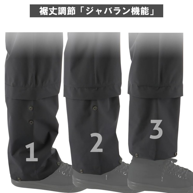 Koshin Rubber Men's Rain Suit, Moisture Permeable, Light, Braun, L