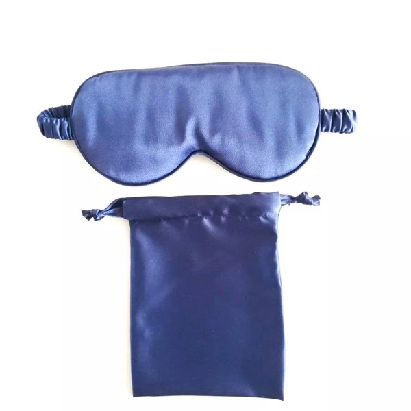 Color: PEACOCK BLUE - Soft Eyes Sleep Mask In A