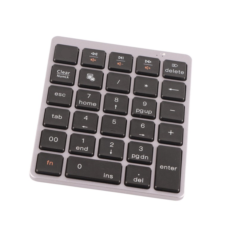 Bluetooth 3.0 Wireless Mechanical Numeric Keypad Notebook Desktop Computer Accessory