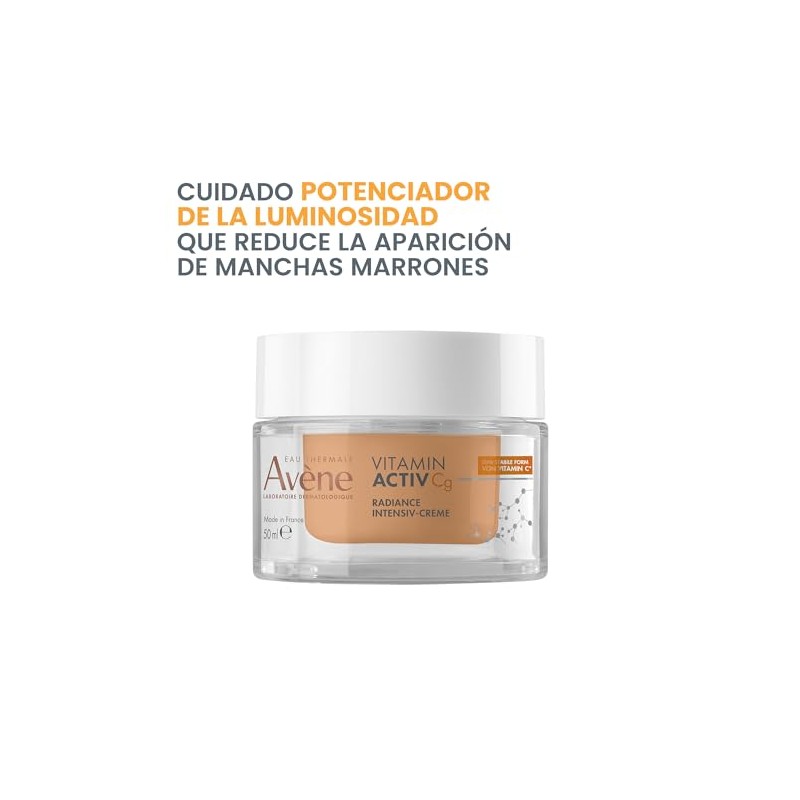 Avene Vitamin Activ Crema Hidratación Diaria Tono Uniforme Luminoso