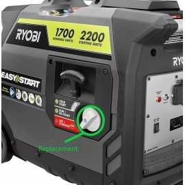 Unbranded RYOBI RYi2200GR Watt Gasoline Digital Inverter Generator Knob Replacement ***