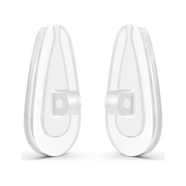 ToughAsNails Clear Replacement Nose Pads Pieces for Oakley Tincup OX3184/Tincup Carbon OX5094/Tincup 0.5 Ti OX5099