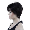Lydell 8" Short Straight Women Wigs Heat Resistant Synthetic Hair