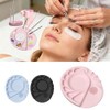 Paleta De Mezcla De Maquillaje De Silicona Bandeja Reutilizable Fácil