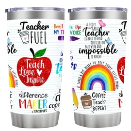 Teacher Gifts,Teacher Appreciation Gifts,Christmas Birthday Gift from Students,Back to School Gift for Women,20oz Stainless Steel Tumbler Cup