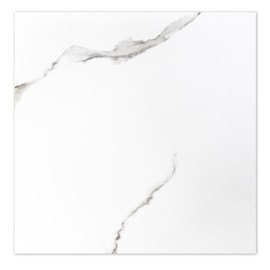 Euventyles Peel and Stick Floor Tile 10 Pcs 12x12'' Self Adhesive Floor Tiles Waterproof Peel and Stick Tiles for Bathroom, Kitchen, Bedroom, etc. White Peel and Stick Flooring Tiles