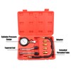 Petrol Engine Compression Tester Kit Gases Engine Cylinder Compressor Gauge