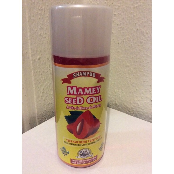 Plantimex Shampoo Aceite De Mamey 16oz. Mamey Seed Hair Care