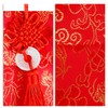 Bojueshaw 2PCS Silk Red Cloth Envelope - Traditional Wedding &