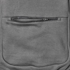 gms Argun Motorcycle Hoodie, Grey, 4XL