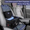 Patrol Bag Law Enforcement Police Gear Bag, Car Front Seat