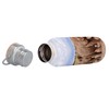 Edelstahlflasche Isolierte Thermosflasche - Elefantenhorde in der WildSavanne Tiere -