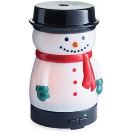 Airome Ultrasonic Essential Oil Diffusers, 6-1/4" X 3-3/4" Snowman NEW