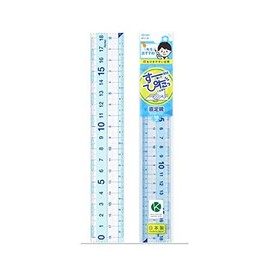 Reimei Teacher Recommended Straight Ruler 18 cm APJ136 [x 2 pieces]