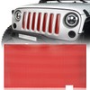 Hooke Road Wrangler Red Accessories Front Grille Mesh Insert Bug