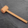 Diydeg Beech Wood Mallet, High Hardness, Damage-free Striking, Ideal for