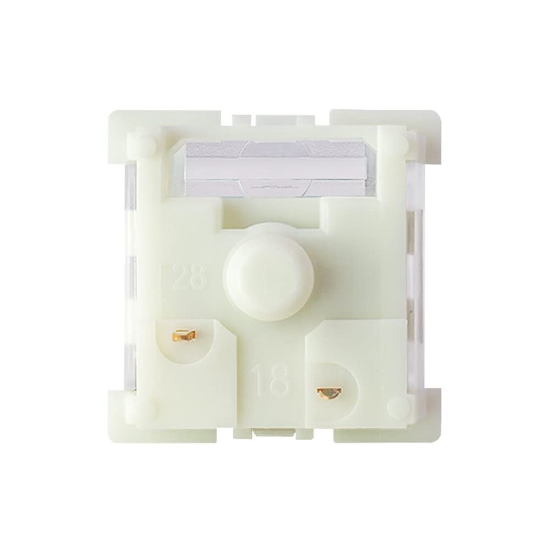 OUTEMU Red Switches,3 Pin Linear/RGB/Dustproof Switches for Mechanical Keyboard -