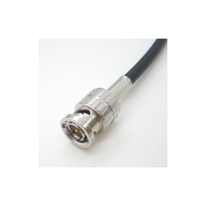3CFB 3G-SDI/HD-SDI Coaxial Cable for Fixed Wiring BNC Black Single