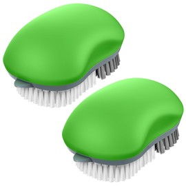 MR.SIGA Fruit and Vegetable Cleaning Brush with Non Slip Comfortable Grip | Potato scrubber brush, non slip fruit scrub brush