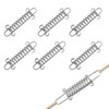 HAUUFENN Tent Spring Hooks, Tarp Hooks, Set of 6, Stainless