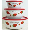 Fuji Hollow Strawberry Mixing Ball, 5.5 inches (14 cm), 0.8