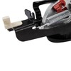TRQ Left Interior Door Handle Black Housing with Silver Lever
