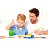 4pcs Large Paint Bushes Round Preschool Paint Brushes for Washable