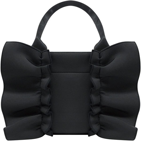 [Empret Veil] Generous Ruffle Tote Bag, Shoulder Bag, 2-Way, Width