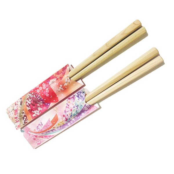 Aomori Hiba Antibacterial Chopsticks Set of 2