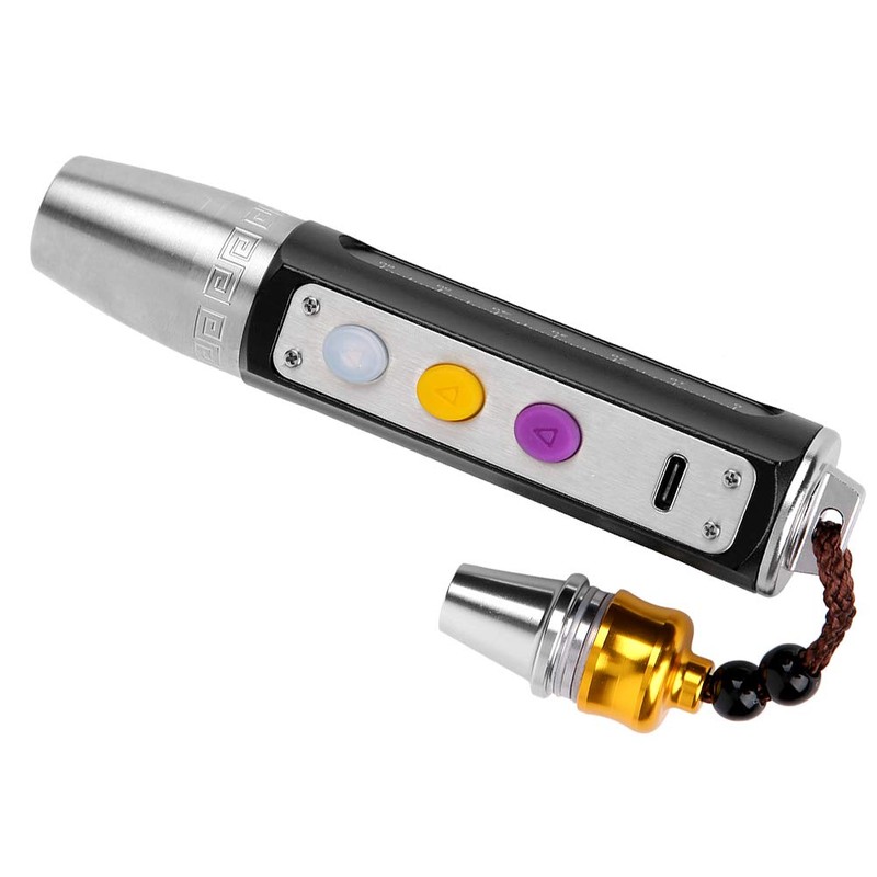 Fdit Handheld 3 LEDs Torch Expert Jades Identification Lights Gemstone