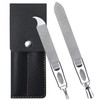 VOGARB Nail File for Men Fingernail and Thick Toenails, Multifunctional