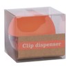 APLI 18429 Fluor Collection Clip Dispenser, Orange