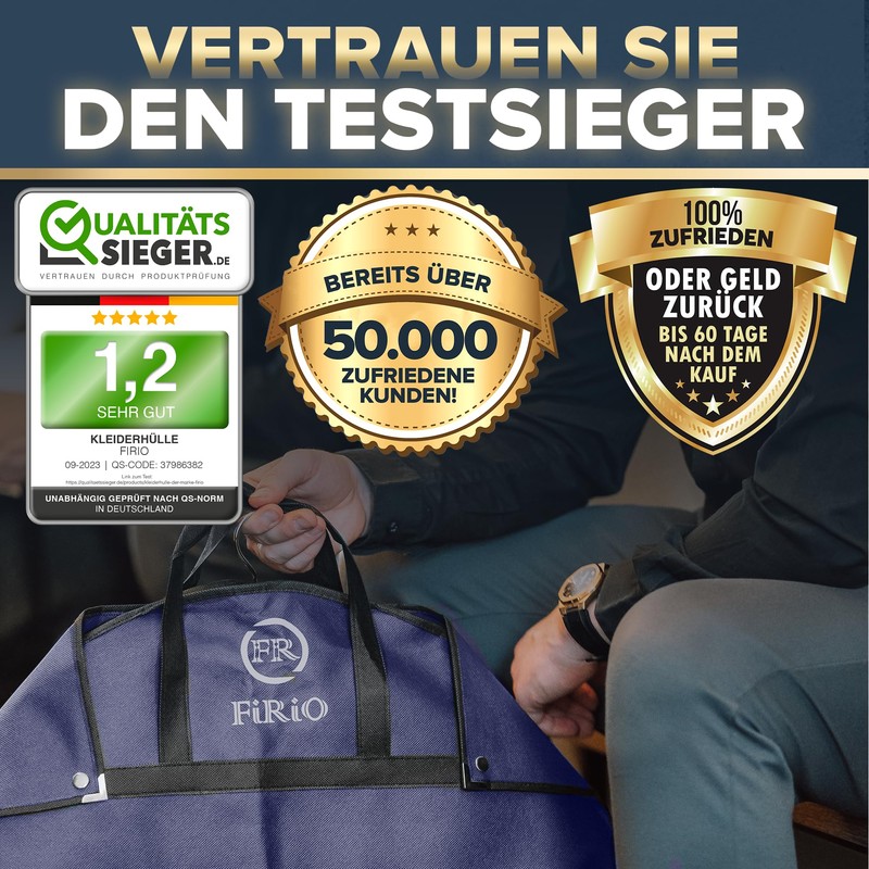FiRiO® 1 x Premium Garment Bag - Up to 50%