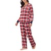 Nautica Womens Pajama Sets, 2 Piece Long Sleeve Henley and