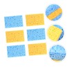 ORFOFE 6pcs Multi-Functional Cleaning Sponge Wiping Sponge for Tableware Kitchen