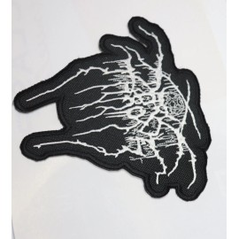 Unbranded Darkthrone Patch Iron/Sew on Embroidered Black Metal Mayhem