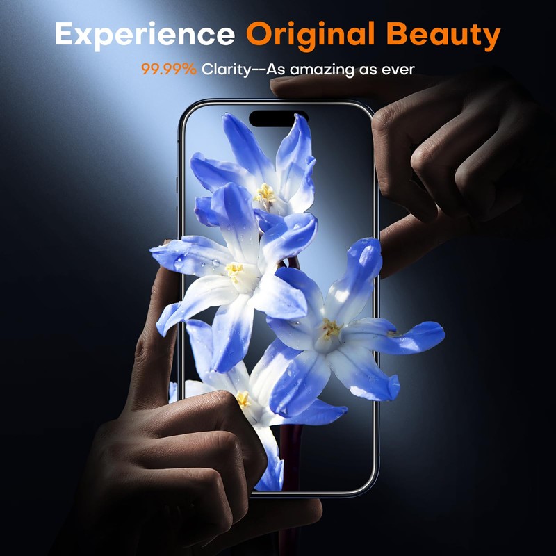 TOCOL for iPhone 14 Pro Privacy Screen Protector True 25°Anti