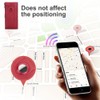 Contacts Airtag Wallet Leather Turnlock Clutch Purse Womens Zipper Phone
