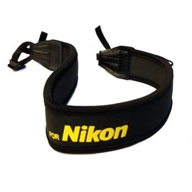 Fotasy Professional Neoprene Neck Strap for Nikkor Cameras, Camera Neck Strap Compatible with Nikon D5 D4 D3 DS850 D810 D800 D750 D7500 D7300 D7200 D7000 D5600 D5500 D5300 D5100 D5000 D3500 D3400