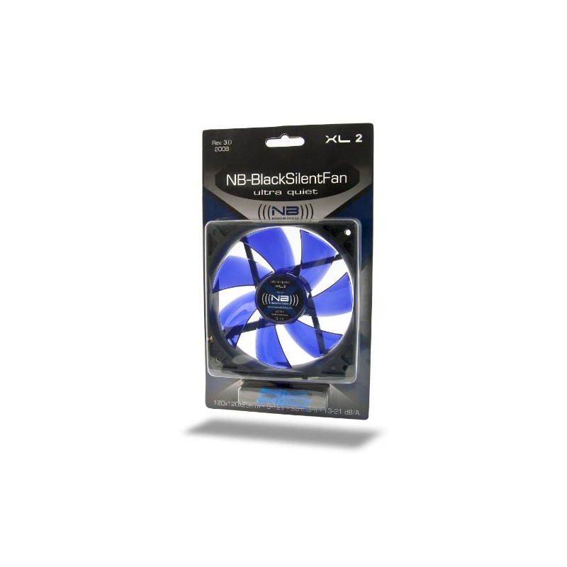 (((noiseblocker))) BlackSilentFan XL-2 - 120x120x25mm - 3Pin - 1500rpm -